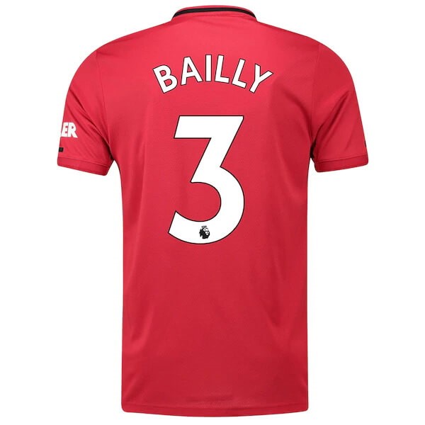 Camiseta Manchester United NO.3 Bailly 1ª Kit 2019 2020 Rojo